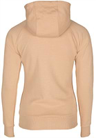 Marion Zipped Hoodie - Beige - XS Gorilla Wear