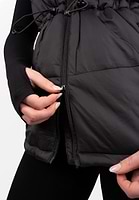Lucia Puffer Vest - Black - XS Gorilla Wear
