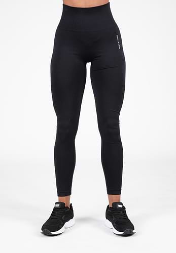 Olivia Seamless Leggings - Black - XS/S Gorilla Wear