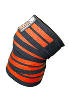 Knee Wraps - Black/Red - 200CM Gorilla Wear