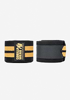 Knee Wraps ブラック/フレーム Knee Wraps - Black - 200CM Gorilla Wear