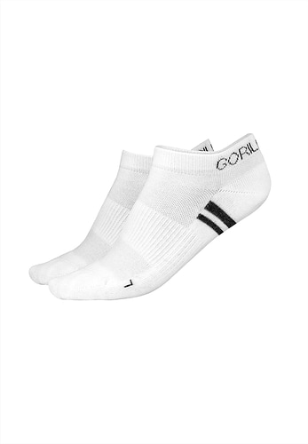 Build Your Brand Calzini Unisex Caviglia, Bianco, Cotone, Taglia 39-42, Confezione Per 1 Paio, Basic