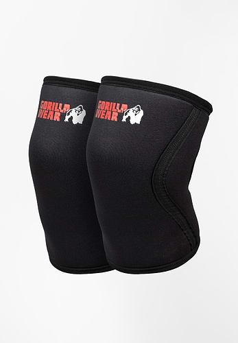 5MM Knee Sleeves - Black - XL Gorilla Wear