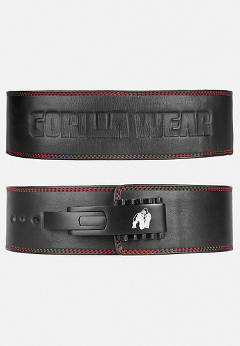 Gorilla Wear 4 Inch Premium Leather Lifting Belt - Black - 2XL/3XL Gorilla  Wear