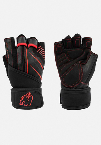 Fitness Handschoenen, Trainingshandschoenen, Gewichtheffen Handschoenen Voor Bodybuilding Crossfit, Dames En Heren (Red, S