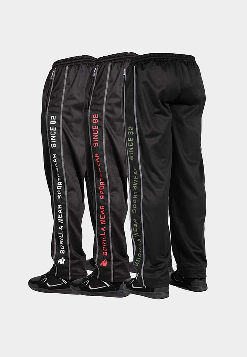 Functional Mesh Pants - Black/White - S/M Gorilla Wear