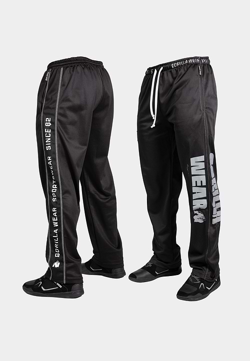 Functional Mesh Pants - Black/Green - S/M Gorilla Wear