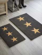 Doormat 3 Stars - Large