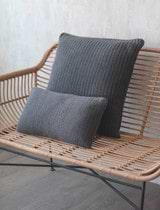 Orford Cushion - Dark Grey - 60 x 60cm