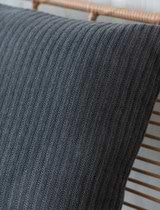Orford Cushion - Dark Grey - 60 x 60cm
