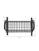 Wirework Basket Shelf - Black - Small