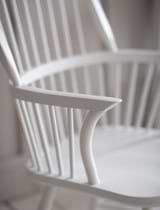 Spindle Armchair - Lily White