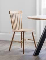 Spindle Back Chair - Natural
