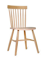 Spindle Back Chair - Natural