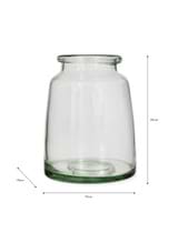 Mickleton Vase - Clear - Medium