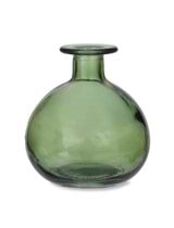 Wye Round Bud Vase Green