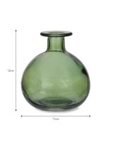 Wye Round Bud Vase Green