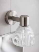 Campden Bathroom Wall Light - Silver