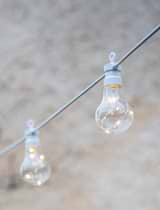 Festoon Classic Lights - White - 10 Bulbs