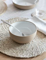 Holwell Side Bowl - White
