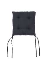 Linen Seat Pad - Carbon