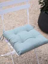 Linen Seat Pad - Rosemary