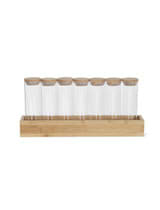 Audley Spice Rack with Jars - 7 Jars