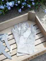 Garden Potting Gloves in Flint - Cotton