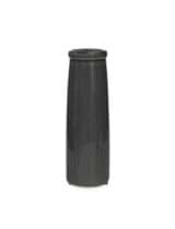 Ravello Bottle Vase - Charcoal