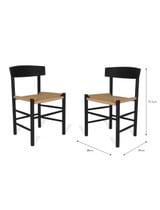 Pair of Longworth Chairs - Black