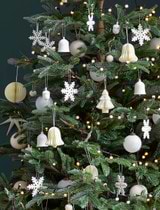 Airdrie Baubles Set of 3 White