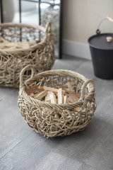 Set of 2 Tangled Weave Baskets