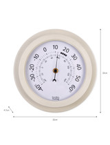 Tenby Thermometer - Lily White