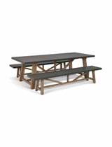 Chilford Table & Bench Set - Large