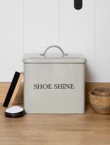 Original Shoe Shine Box - Clay