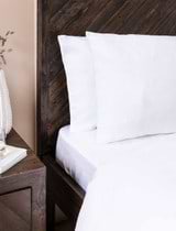 Set of 2 Pembridge Linen Pillowcases - Lily White