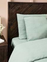 Set of 2 Pembridge Linen Pillowcases - Rosemary