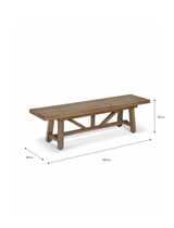 Chilford Solid Wood Bench - Small