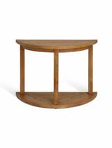 Oxhill Curved Console Table - Natural