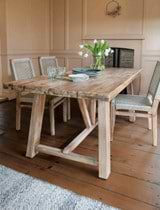 Chilford Solid Wood Table & Dining Chair Set - Large