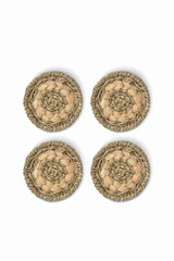 Set of 4 Bayford Woven Coasters