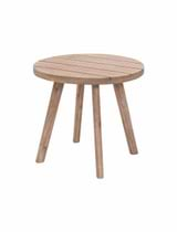 Porthallow Round Side Table | Natural 