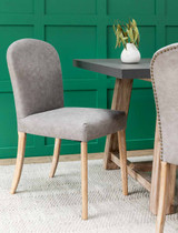 Knightcote Dining Chair Set of 2 Grey