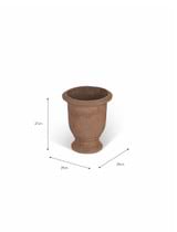 Appledore Planter | 52 cm | Terracotta 