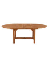 Avon Teak Oval Extending Dining Table 150-210cm