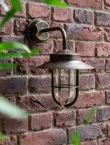 Hanwell Wall Light Antique Brass