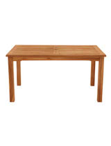 Marbrook Teak Rectangular Table - 150 x 90cm