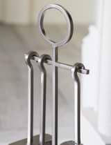 Paxford Fireside Tool Set |Silver Finish