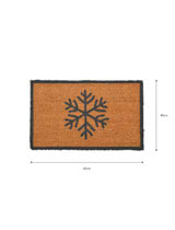 Snowflake Doormat - Small