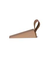 Kelston Door Wedge with Leather Strap Natural